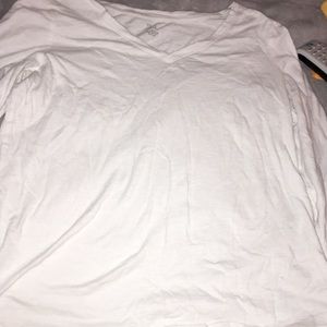 white long sleeve shirt